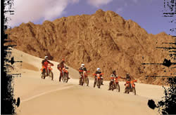 KTM nel deserto